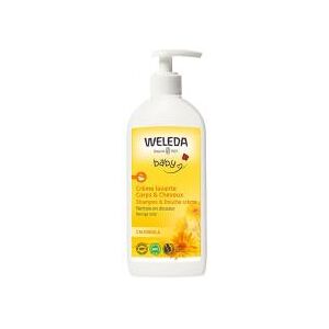 Weleda Crème Lavante Corps & Cheveux Calendula - 400 ml - Flacon-Pompe 400 ml