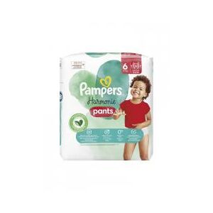 Pampers Harmonie Pants Géant T6 (15+ Kg) - Paquet 19 couches-culottes