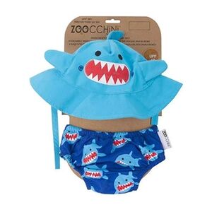 Zoocchini Maillot/Chapeau Motif Requin 12-24 Mois - Publicité