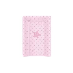 Babycalin matelas a langer luxe 50 x 70 cm etoile rose toise imprimée - Publicité