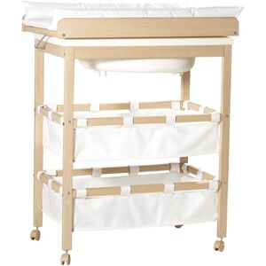 roba Table a langer/baignoire combinable Baby Pool, bois naturel