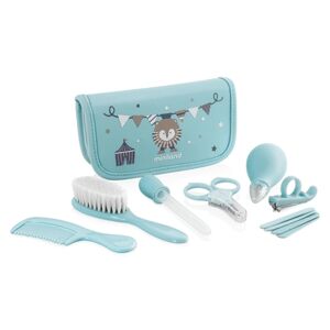 miniland Trousse de soin sante et toilette bebe bleu