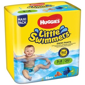 HUGGIES Couches-culottes de bain bébé jetables Little Swimmers taille 3-4... 3 (6-11 kg)