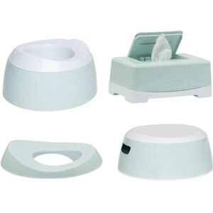 Luma® Babycare Kit reducteur de toilettes et pot bebe Speckles menthe