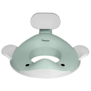 KINDSGUT Reducteur de toilettes enfant baleine aigue-marine