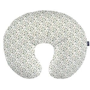 AlviA® Coussin dallaitement Medium Petit Fleurs vertblanc