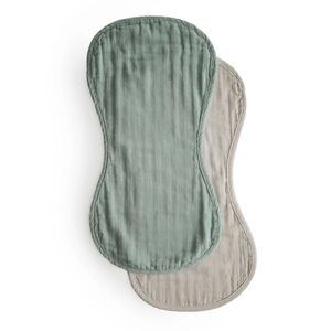 mushie Lange enfant mousseline vert romain/brume lot de 2