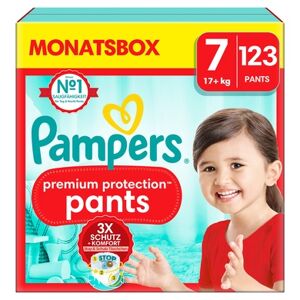 Pampers Couches culottes Premium Protection Pants taille 7 17 kg+ pack...