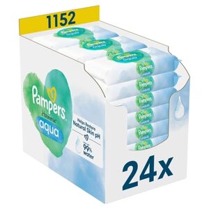 Pampers Lingettes Harmonie Aqua, 1152 pieces 24x48