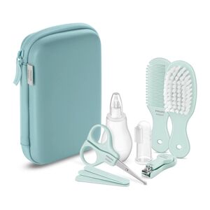 Philips Avent Kit toilette bebe trousse brosse SCH401/00 0 mois+ petrole