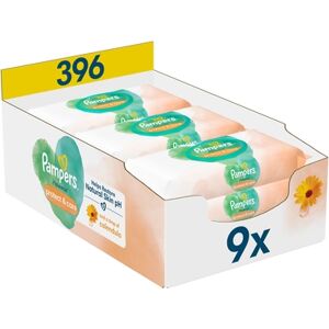 Pampers Lingettes Harmonie Protect & Care Calendula 396 pieces 9x44