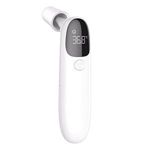 XiaoXIN Thermomètre numérique double sondes mesure de la température frontale et auriculaire écran rétro-éclairé précis sensible mesure sans contact - Publicité