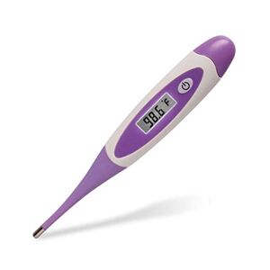 Noondl Babi Noondl Thermomètre auriculaire avec thermomètre numérique de précision pour enfants, nouveau-nés et bébés - Publicité