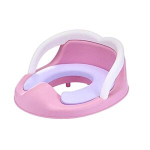 Gmcbeauty Coussin de siège de toilette de voyage pour bébé Siège de formation pour toilettes pour enfants Coussin de chaise de siège de pot pour enfants-PU_Pink - Publicité