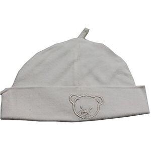 king bear Bonnet coton CREME naissance ideal pour la maternité - Publicité