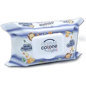 Dermacotone Wipes Lingettes Bimbi Parfum Talco 72 Lingettes - Publicité