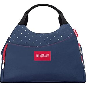 Badabulle Sac à Langer Multipocket Bleu Foncé Nombreux Rangements Complet avec Bandoulière - Publicité