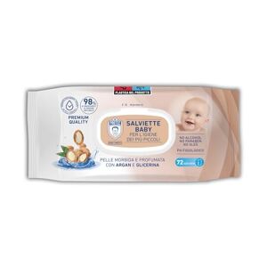 Bericah Dr Protec, Lingettes Baby Argan, 1 lot de 72 lingettes 98% d'ingrédients d'origine naturelle - Publicité