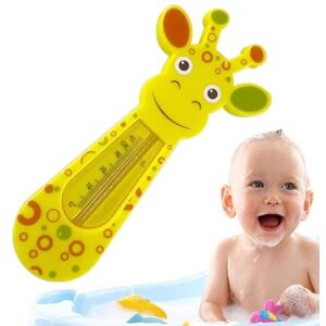 Arrovarp ABS Thermomètre De Bain Pour Bébé En Forme De Girafe Baignoire Pour   Thermomètre De Bain Flottant   Thermomètre Numérique De Bain Pour Bébé   Jouet Flottant De Bain De Thermomètre - Publicité