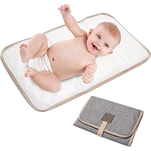 Rosixehird Matelas à Langer Portable   Matelas à Langer Portable Pliable pour bébé Voyage   Matelas à Langer bébé Sac à Langer ou Table à Langer Cadeaux Douche bébé, Essentiels - Publicité