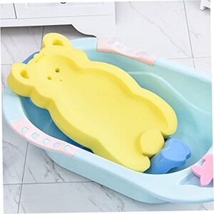 Hilai coussin de bain bebe, confortable bébé bain d'éponge coussin anti-bactériel et patiné de cartoon - Publicité