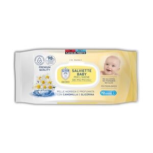 Bericah Dr Protec Lot de 72 lingettes pour bébé Camomille 15 x 18 cm - Publicité
