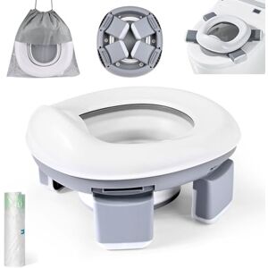 Victse Pot Bebe Toilette, Pliable 3-in-1 Toilette Enfant avec 20