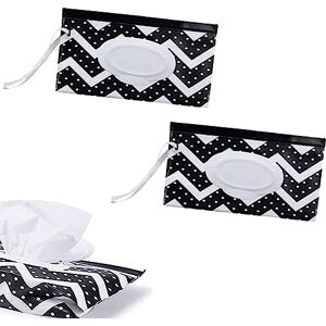 BAOSROY Boite Lingettes Humides,2 Pièces Pochette de Lingettes Humides,Distributeur Lingettes Humides,Pochette Lingettes Bébé,Sac à Lingettes Mouillées,Réutilisable Boite Lingette Bebe,Sac Lingettes Humides - Publicité