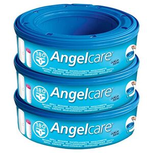 Angelcare Angel Care ar8003 de Pack de 3 recharges Plus, bleu - Publicité