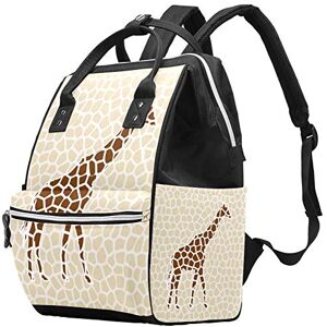 Nananma Grand sac à langer multifonction pour bébé Motif girafe - Publicité