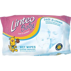 LINTEO 25751 Lot de 72 lingettes humides pour bébé Viscoze, polyester - Publicité