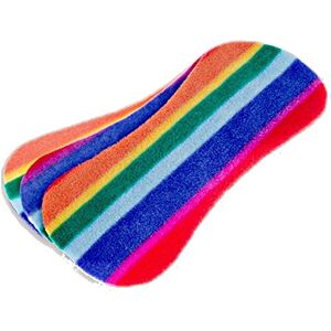 Ellas House Bum Liners Tapis polaire StayDry Lot de 3 (Rainbow) - Publicité