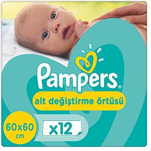 Pampers , Lot de 2 paquets de 12 serviettes à langer [24 pièces] - Publicité