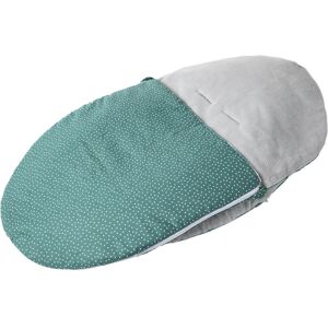 BabyCalin Coussin d'allaitement 5 en 1 bébé vert en coton 116x61 cm