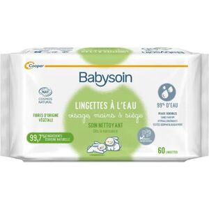 Babysoin Lingettes À L'Eau 60 Unités - Publicité