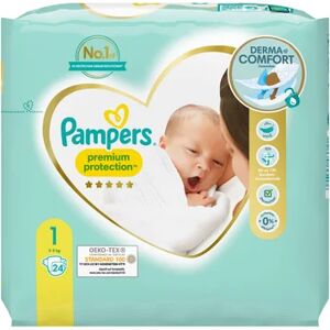 Pampers Premium Protection Taille 1 24 Couches - Publicité