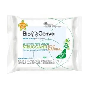 Biogenya Lingettes Demaquillants Eco Natural 20uts - Publicité