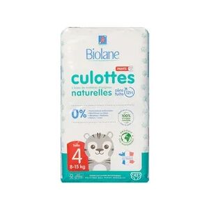 Biolane Couche Culottes Eco Taille 4 8-15kg 42uts