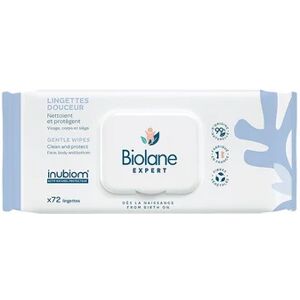 Biolane Lingettes Douceur X72 - Publicité