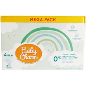 Baby Charm Couches 4 Maxi 9-14kg MegaPack 111unitées