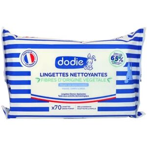 Dodie Lingettes Nettoyantes 70uts - Publicité