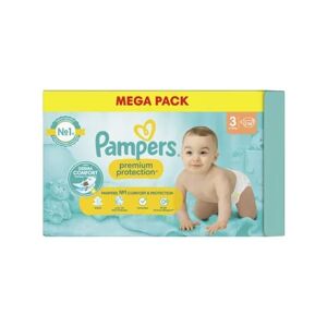 Pampers Premium Protection Couches Bebe Taille 3 6 10kg 114uts