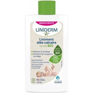 Liniderm Liniment Oléo-Calcaire Bio 250ml - Publicité