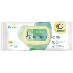 Pampers Harmonie Coco Lingettes 42 Unités - Publicité