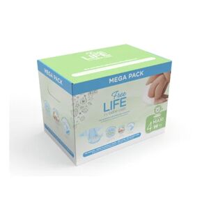 Freelife Couches Bébé 7/14kg Taille 4 96uts