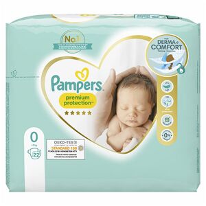 Pack 74 Couches PAMPERS  Premium protection  Taille 6 (13+ KG) Bébé Baby  Dry