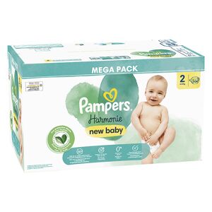 Pampers Harmonie - Couches Taille 2 (4 à 8 kg) Le paquet de 27 couches