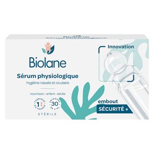 - Soin Sérum Physiologique - Embout rond sécurité - 30 unidoses de 5ml