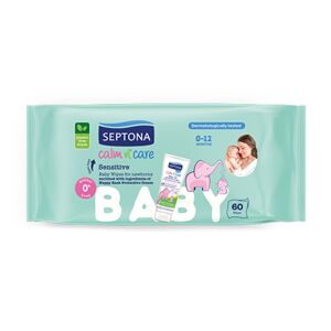 Septona Lingettes hydratantes pour bébés sensibles, 60 lignettes - Publicité