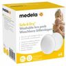 Medela Coussinets Lavables - Lot de 4 - Boîte 4 coussinets